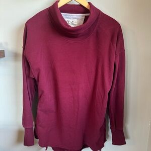 Champion Women's Burgundy Cowl Sweatshirt
